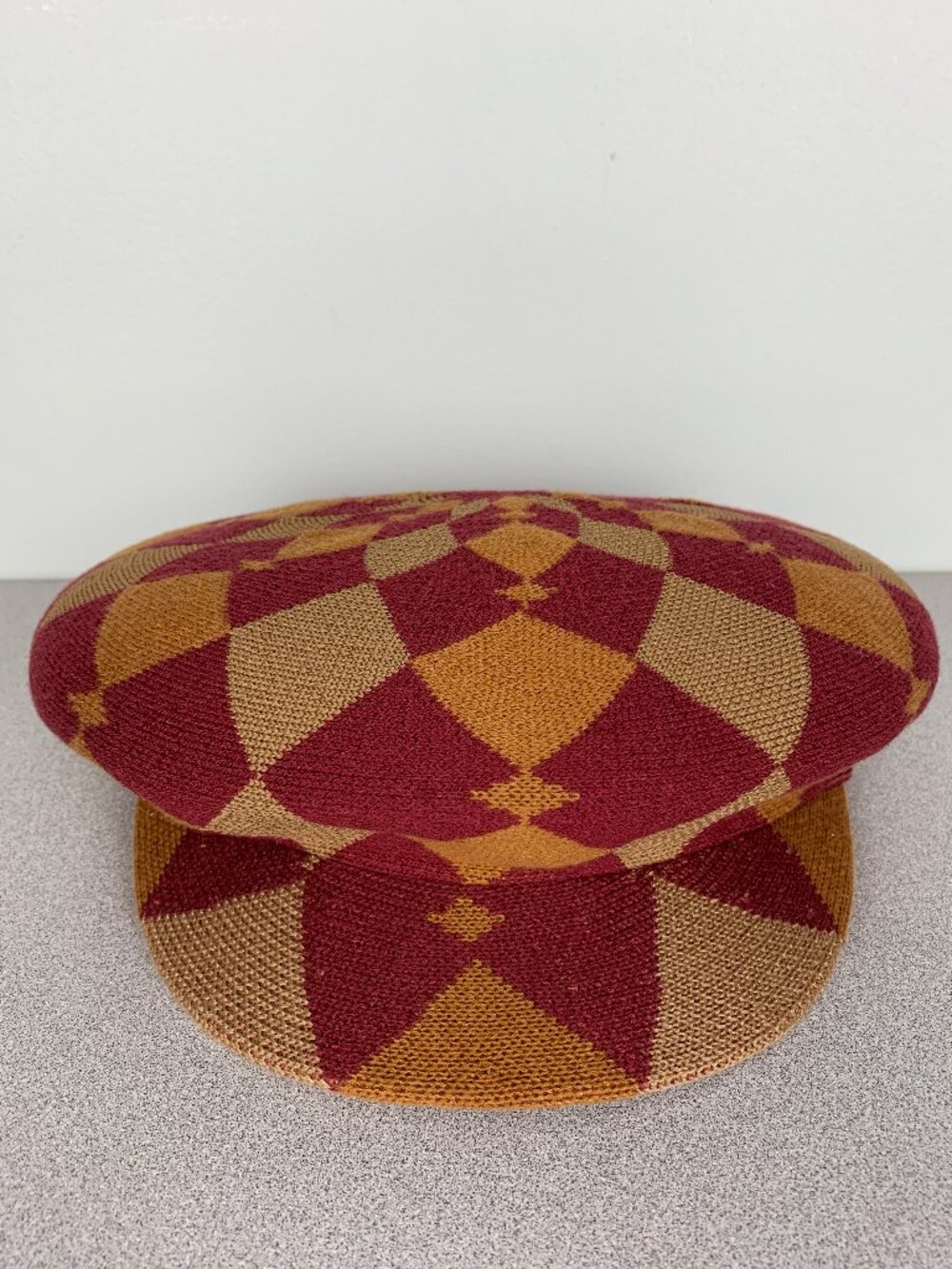 Kangol Gentle Argyle Halifax Newsboy Cap Hat